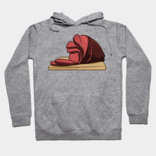 Ham cartoon illustration Hoodie